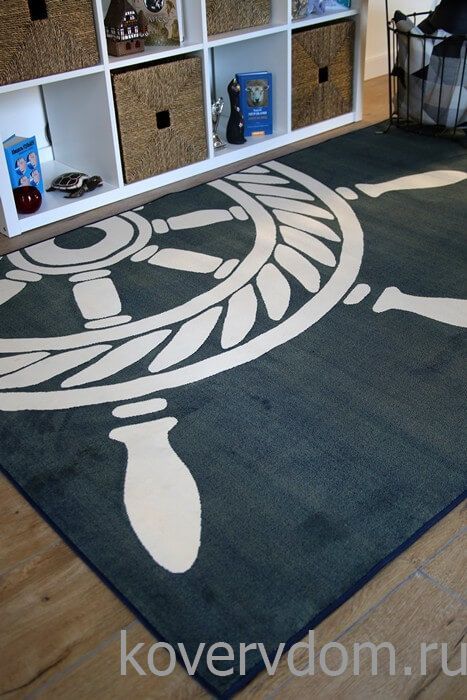 Детский развивающий ковер PTT Sorona Морской NAUTICAL 40621